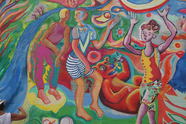 Detail of mural