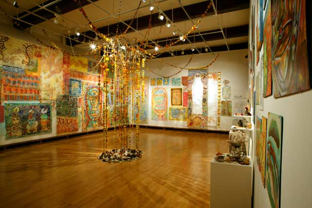 installation view facing southwest